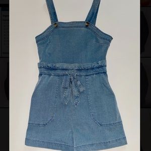 Denim Romper